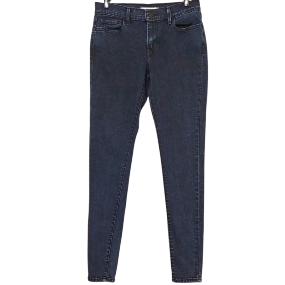 Levi's Women's 710 Super Skinny Casual Black Jeans Waist 28